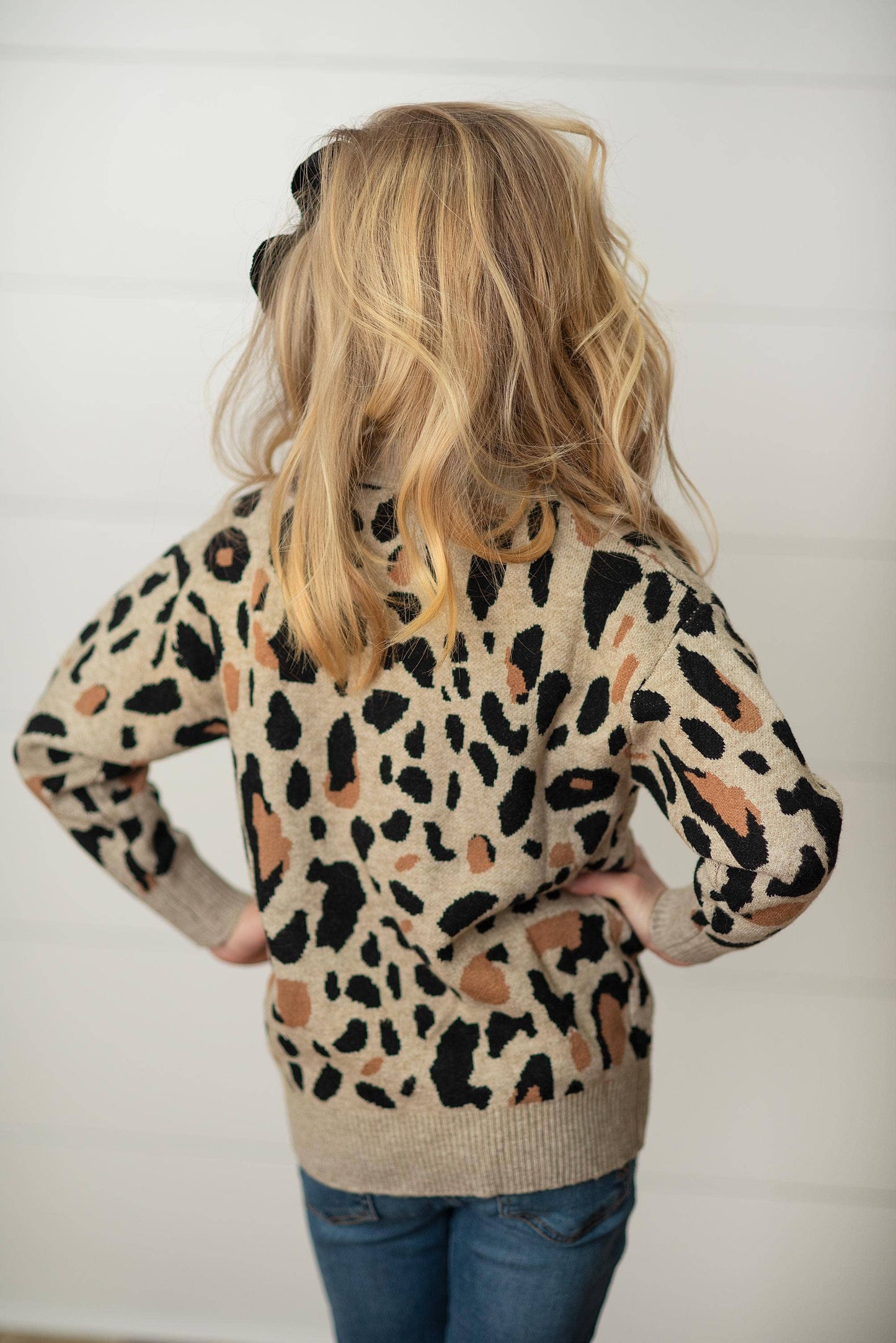 Kids Leopard Cardigan