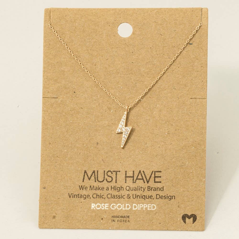 Lightning Bolt Necklace