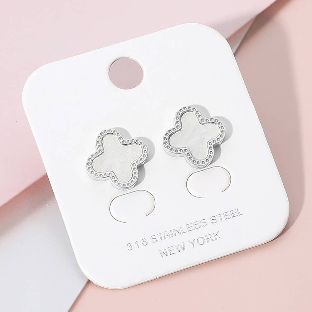 Stone Cluster Studs