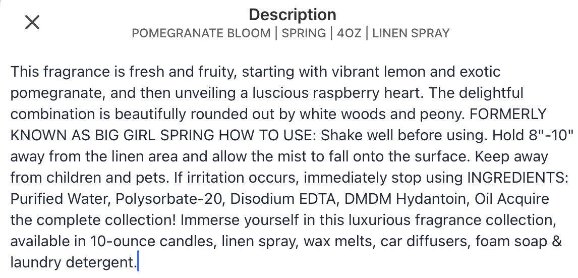 LINEN SPRAY | EVERYDAY