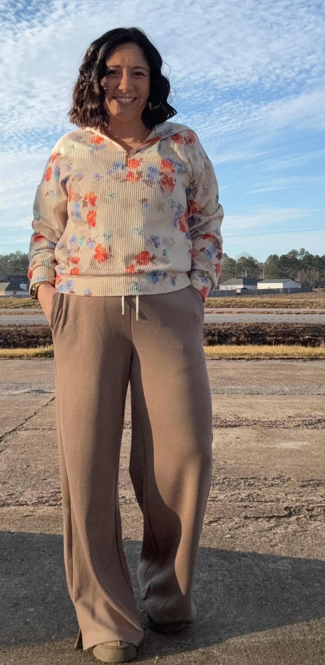SCUBA WIDE LEG PANTS
