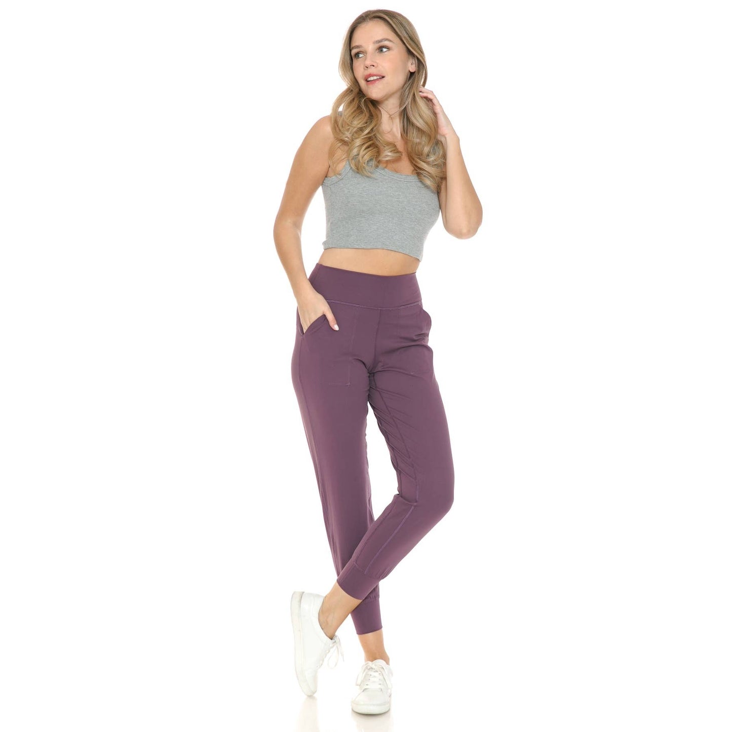 Nylon Slim Fit Joggers