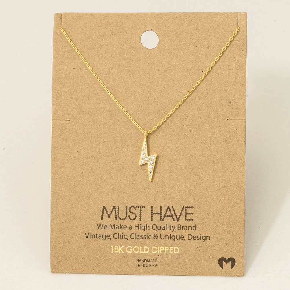 Lightning Bolt Necklace