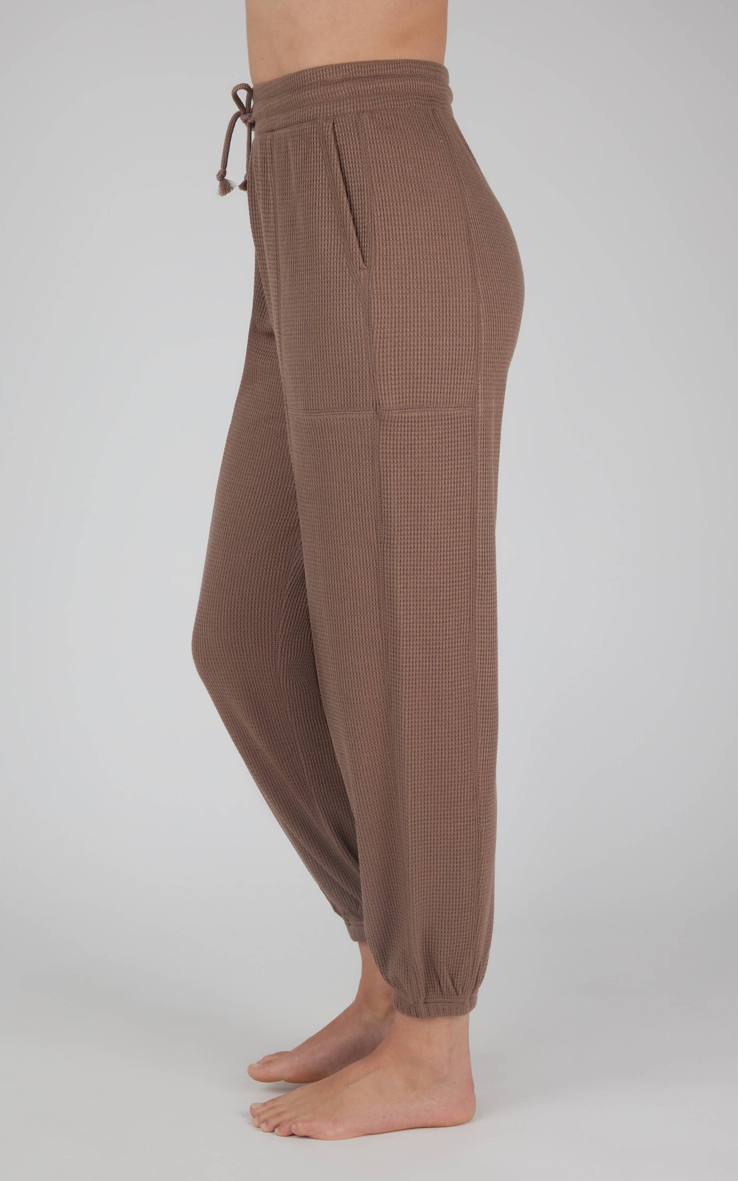 Women's Waffle Everyday Jogger with Side Pockets