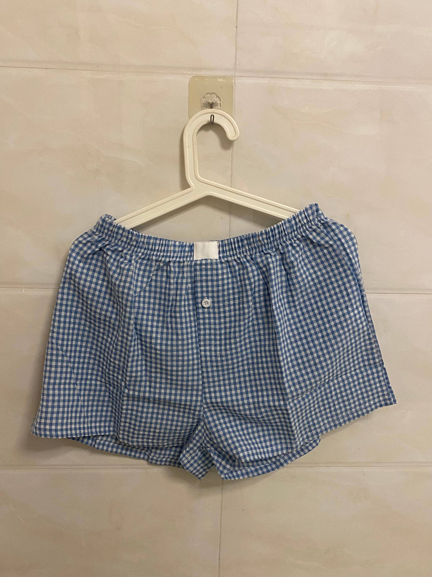 Gingham Boxer Shorts