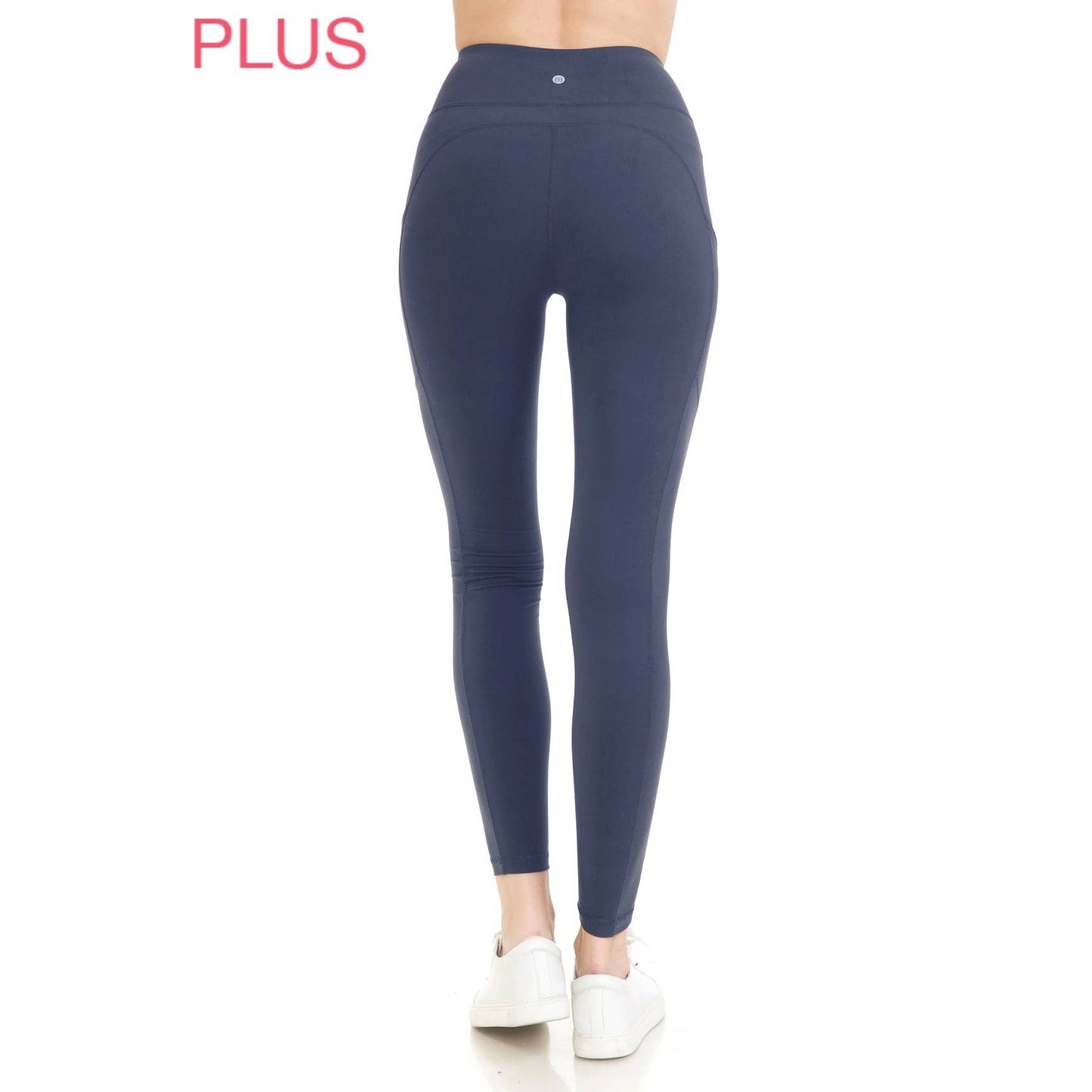 High Waist Solid Leggings