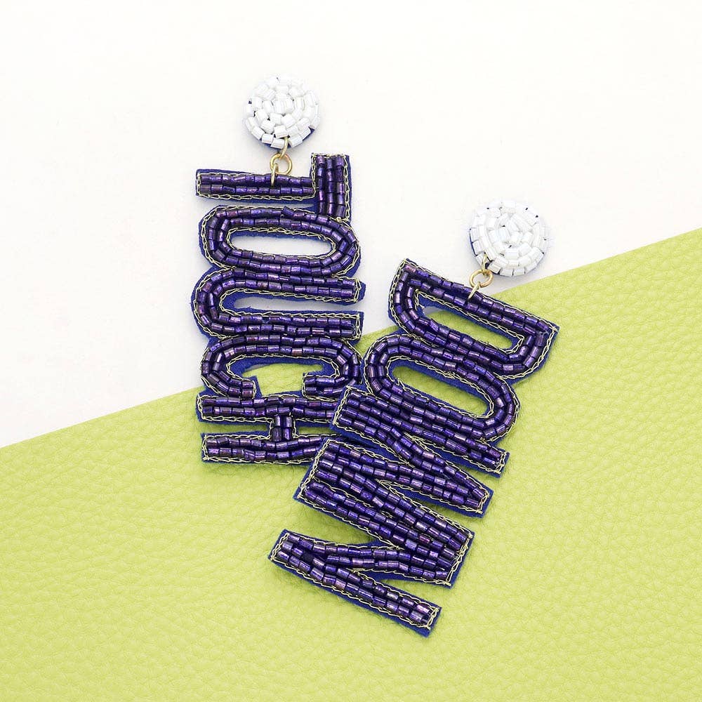 Touch Down Dangle Earrings