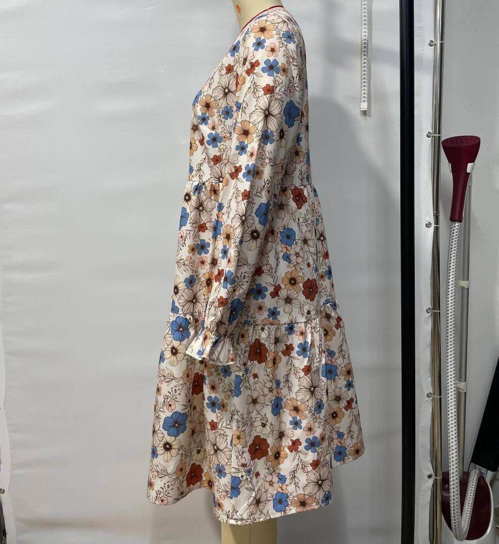 Floral babydoll dress