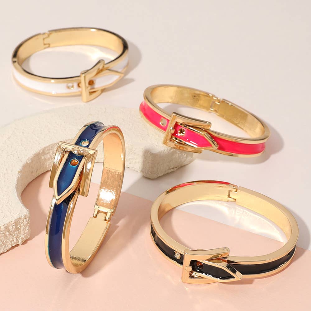 Belt Bangle Bracelet