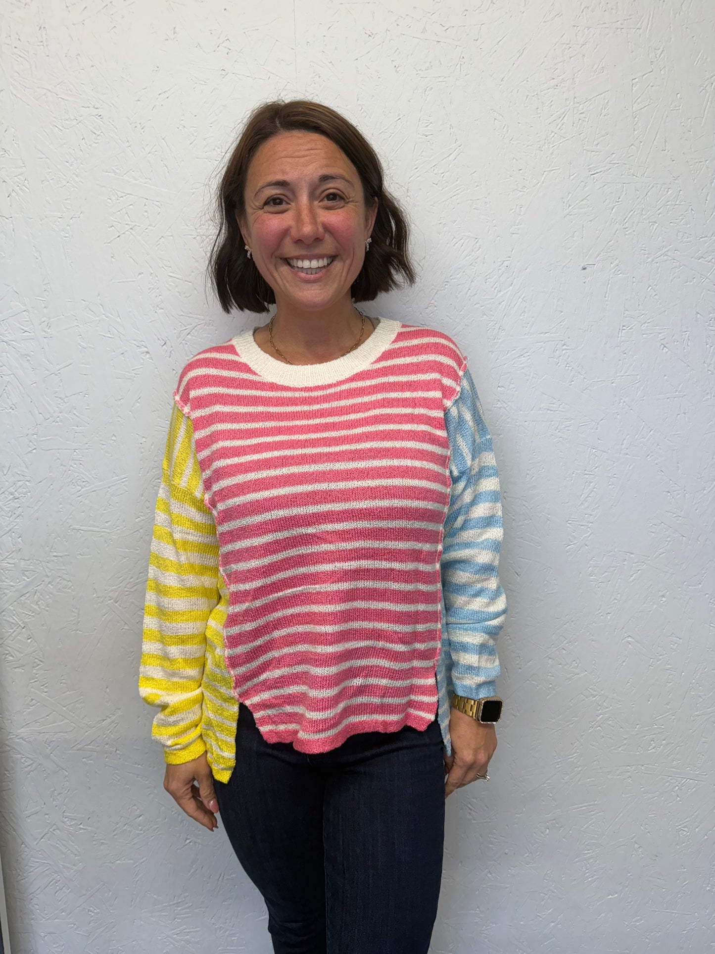 Color Block Sweater