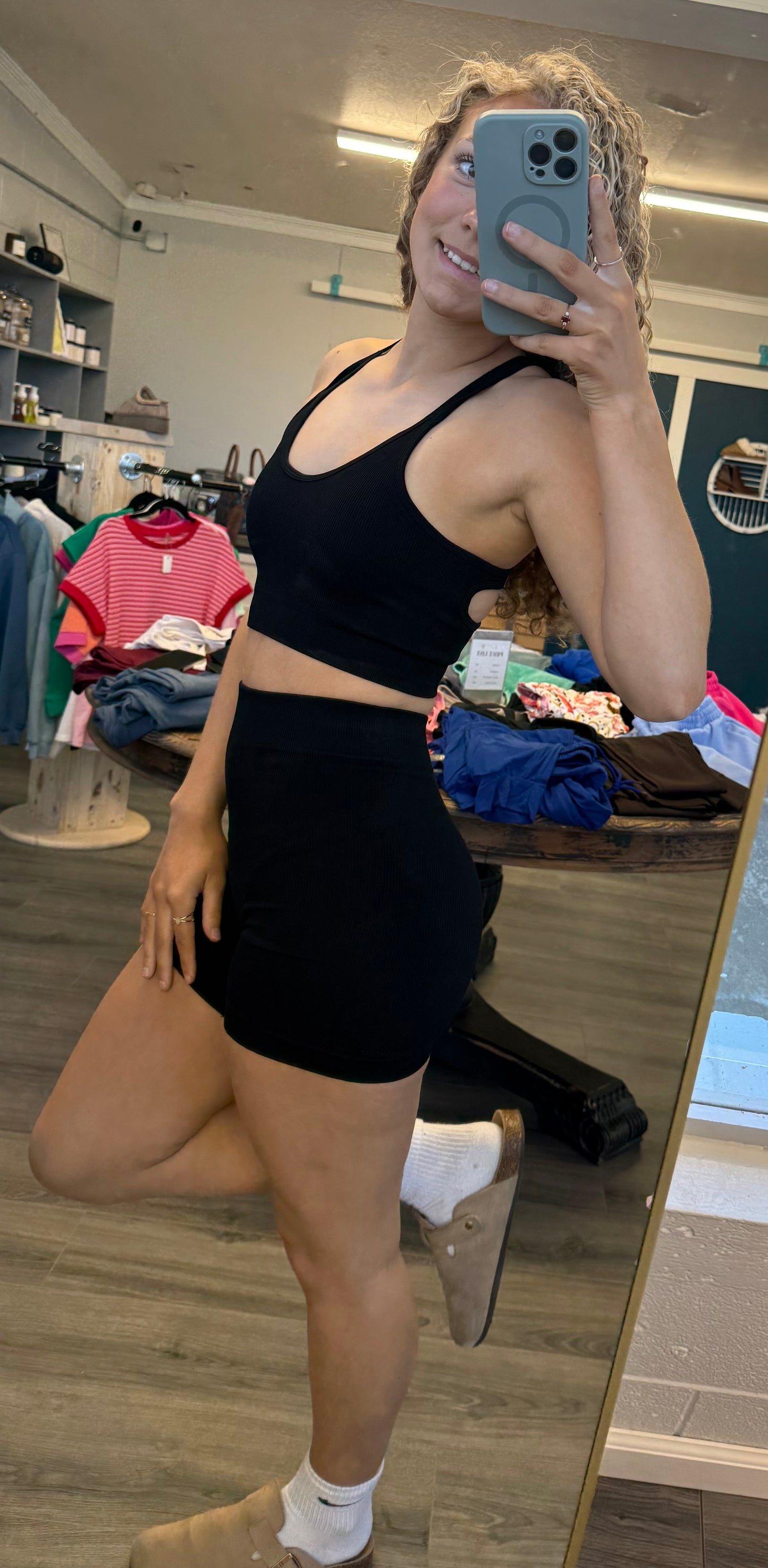 It Girl Seamless Short Set