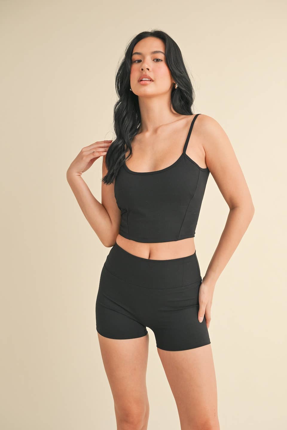 Scoop Neck Crop Top