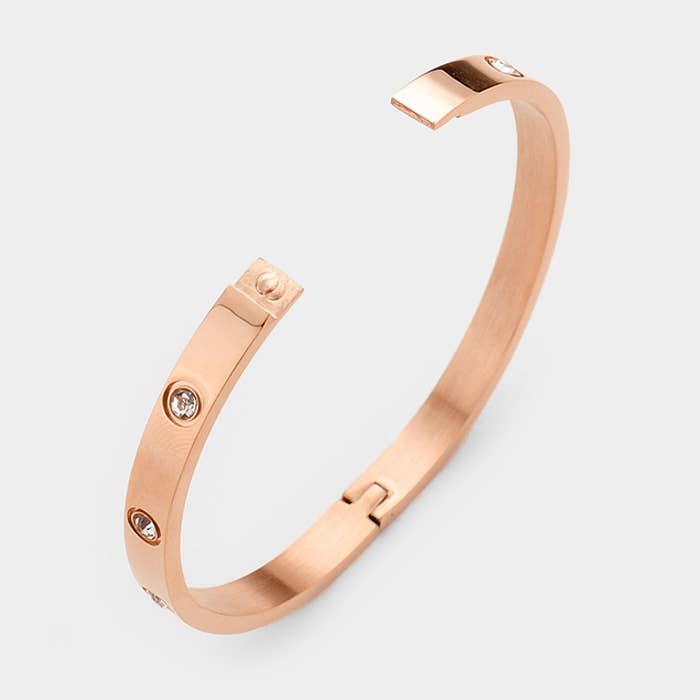 Steel Bangle Bracelet