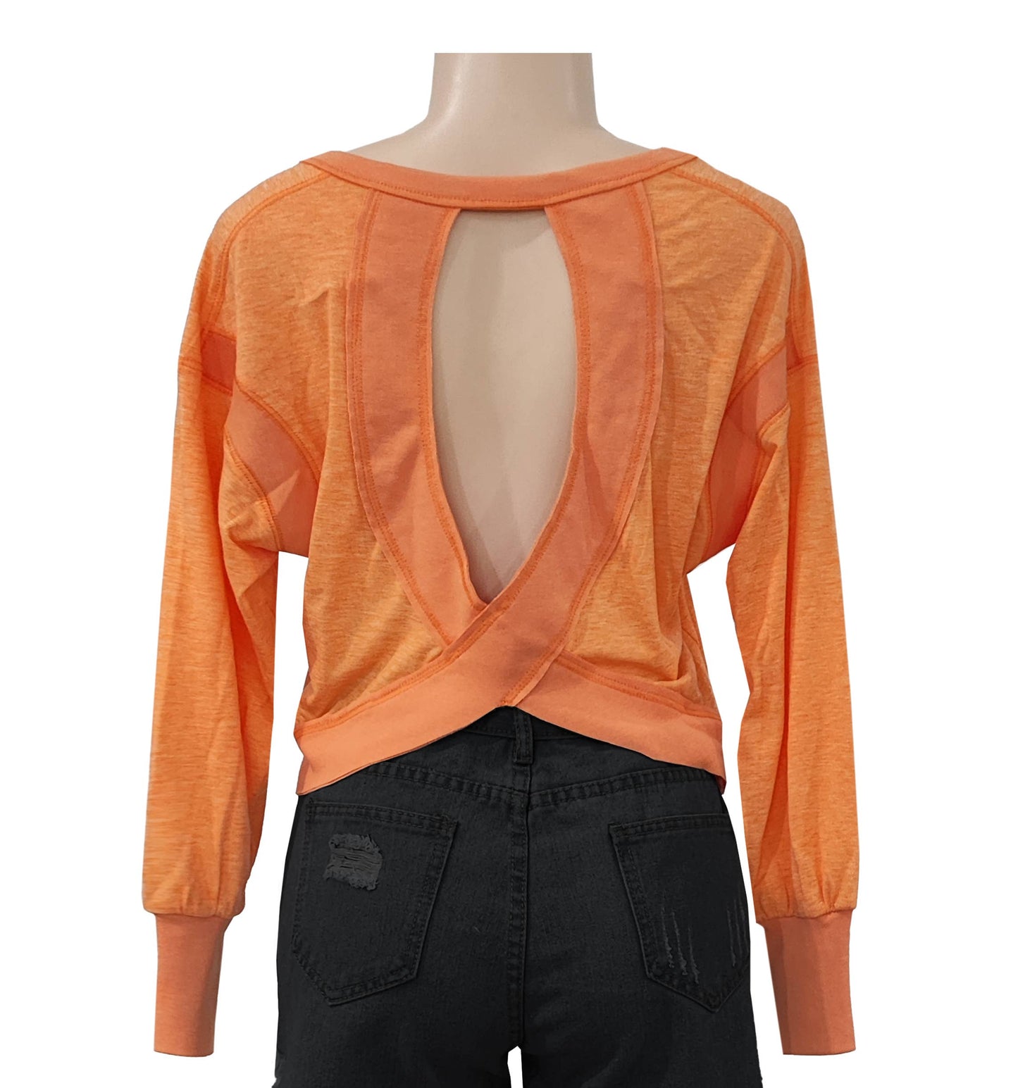 Open Back Long Sleeve