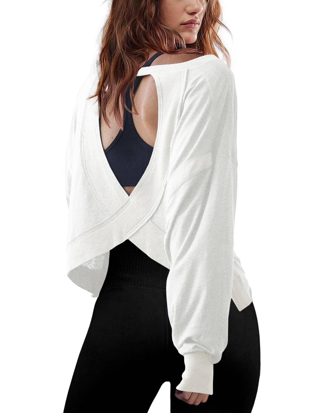Open Back Long Sleeve