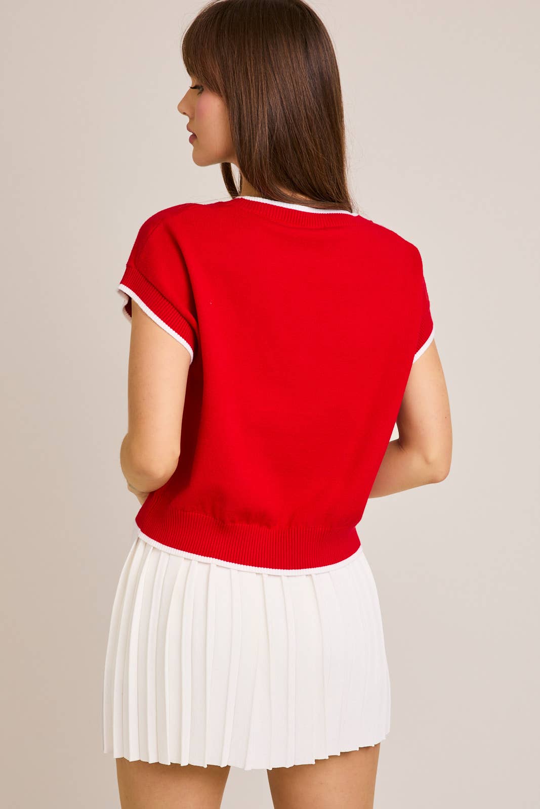 Red Game Day Sweater