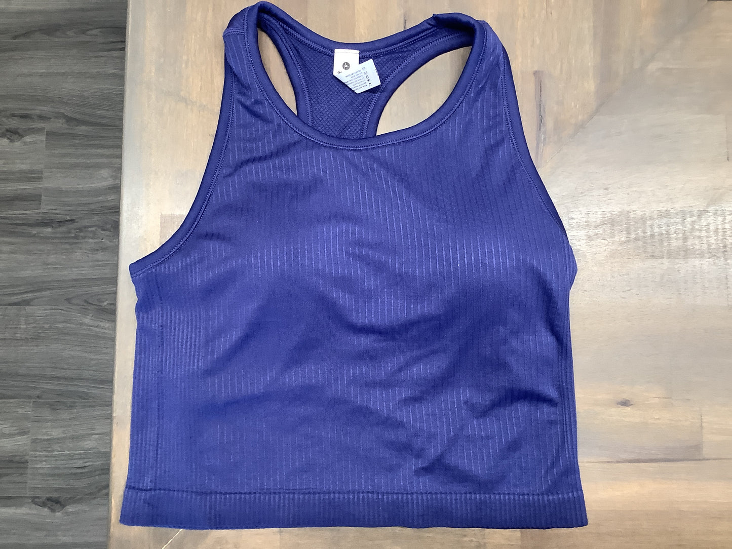 Rib Seamless Racerback Tank Sportbra