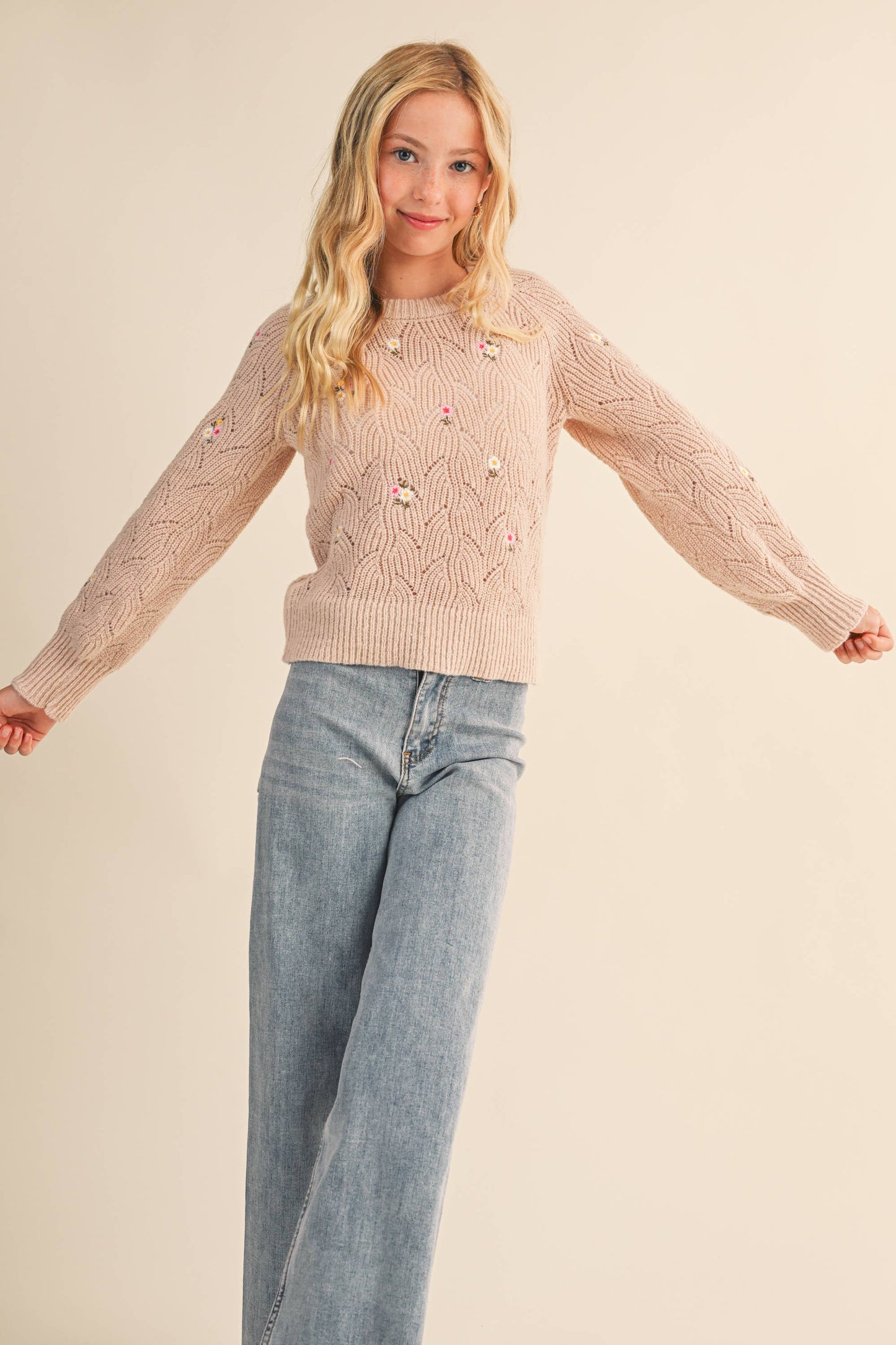 Floral SWEATER