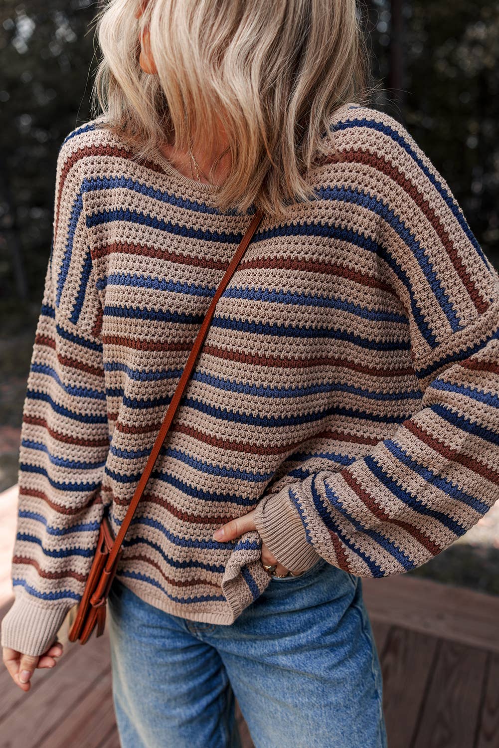 Striped Knitted Sweater