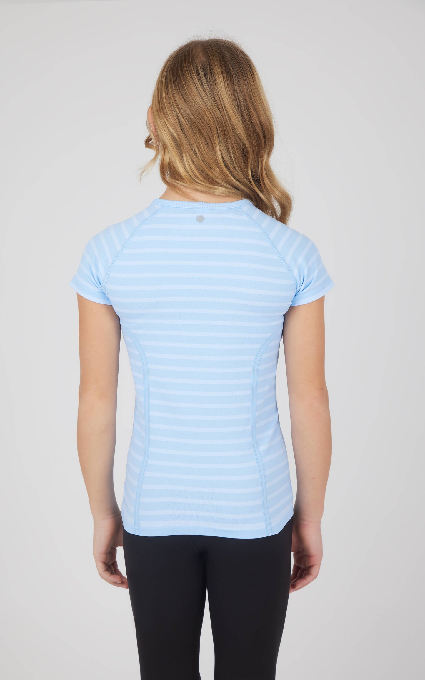 Girls Stripe Seamless Everyday Tee