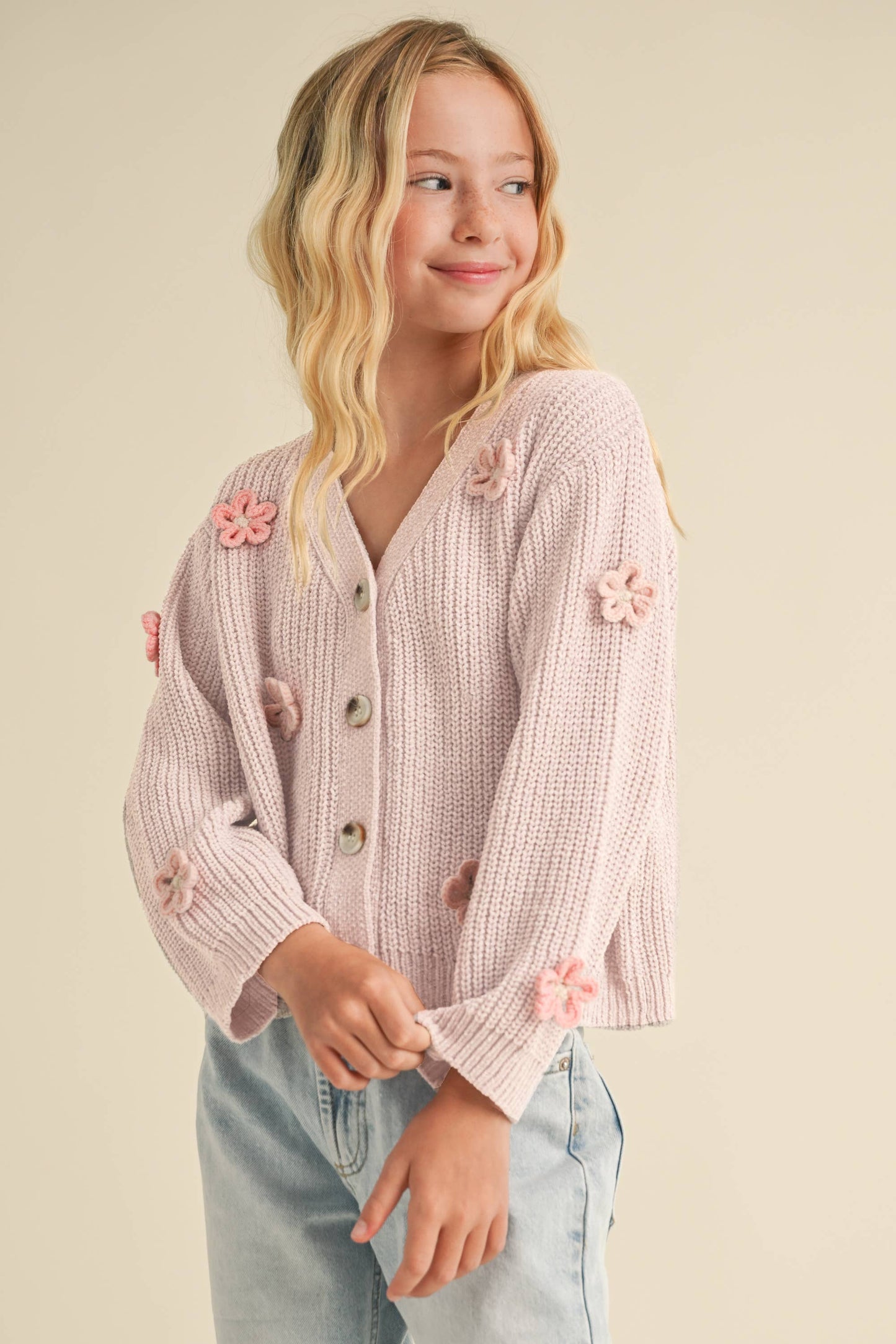 TWEEN GIRLS CARDIGAN