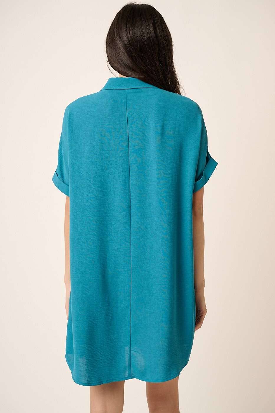 AIRFLOW MINI SHIRT DRESS