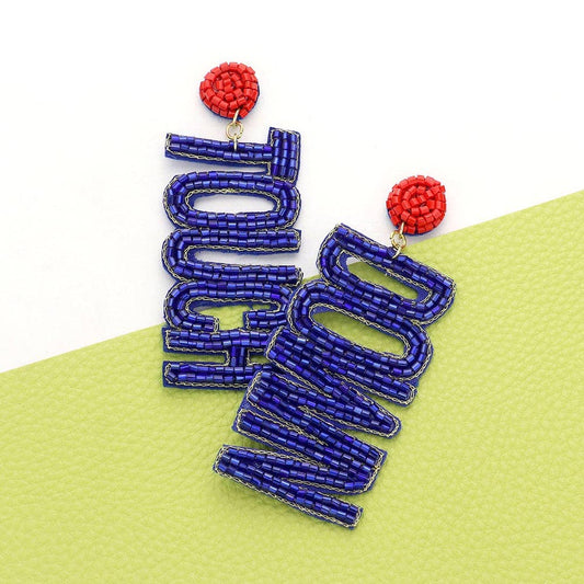 Touch Down Dangle Earrings