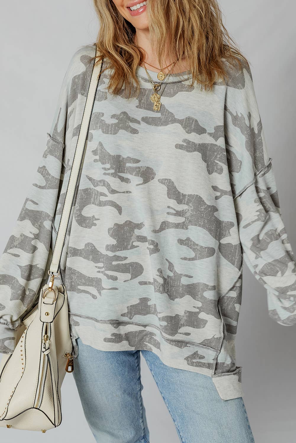 Camouflage Oversized Shirt