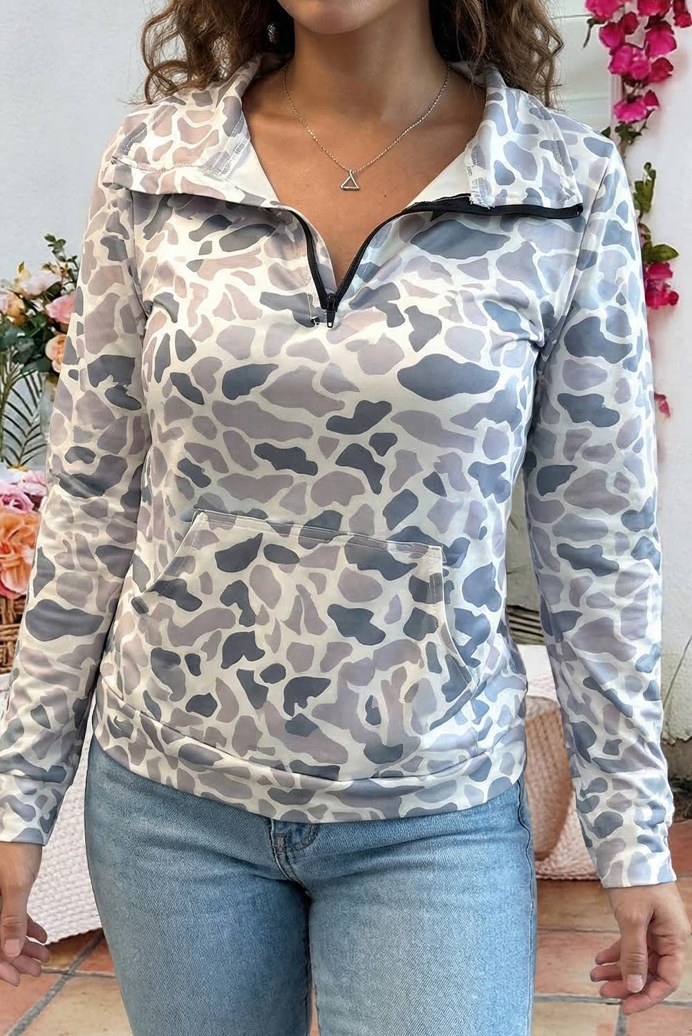 Camo Pullover