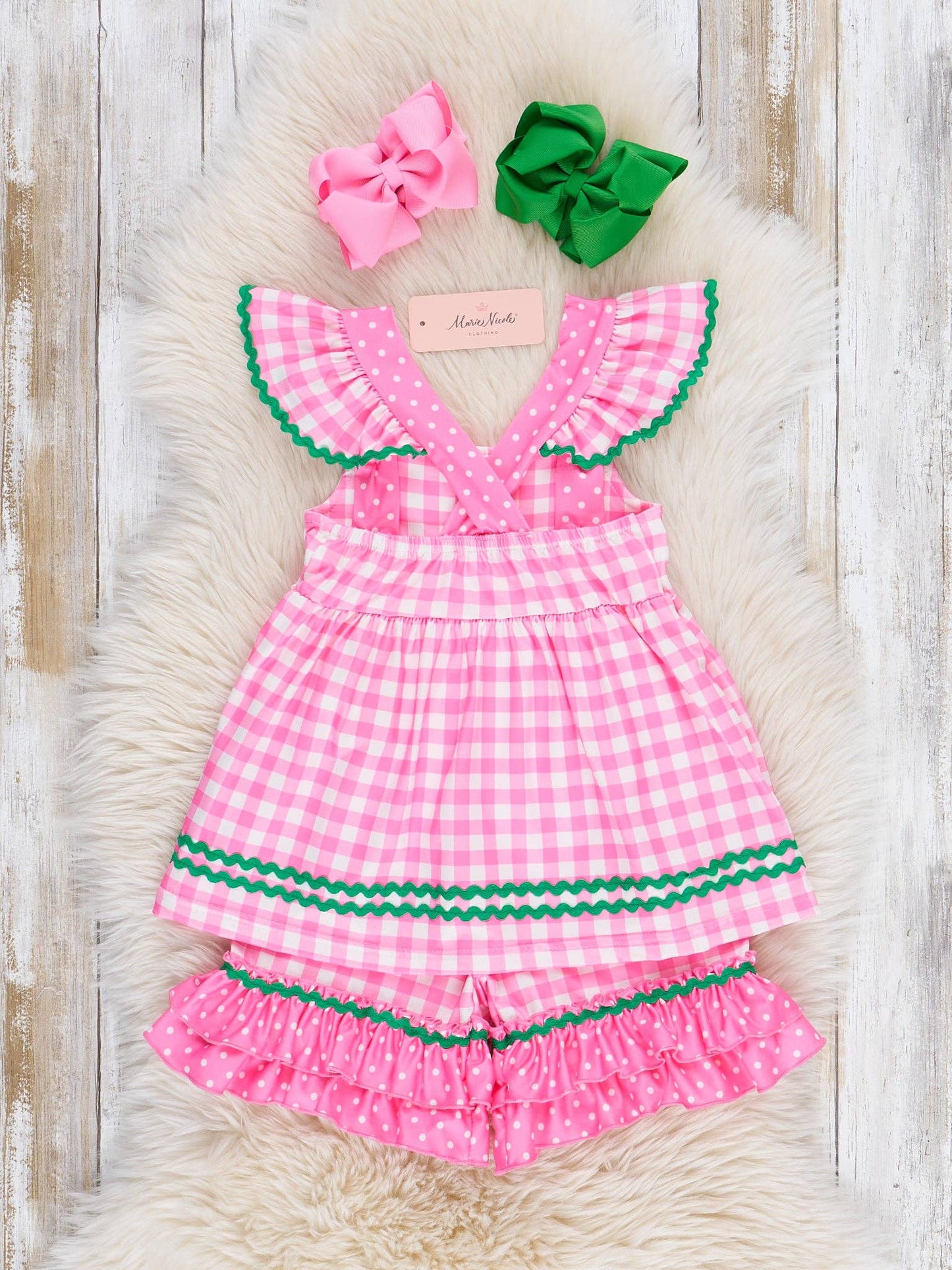 Pink Strawberries Set