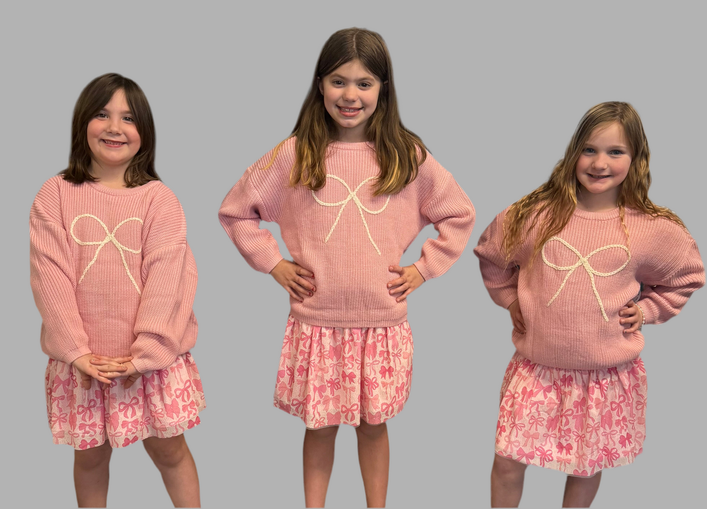 Coquette Bow Tutu - Kids Dress Up Skirt - Bows
