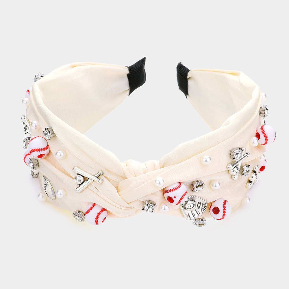 Baseball Twisted Headband