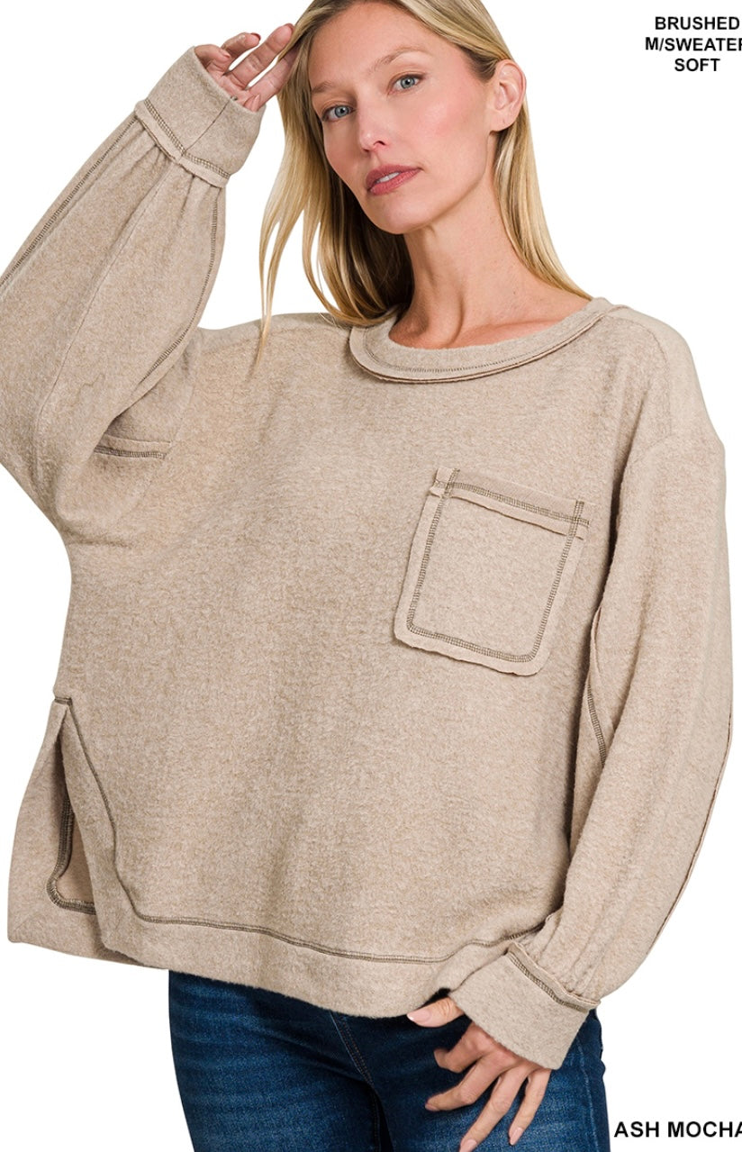 Hi-Low Sweater