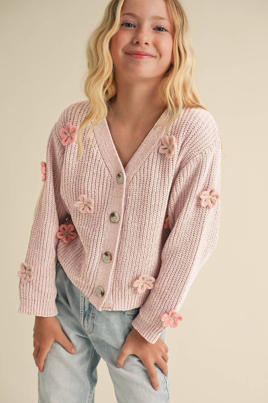 TWEEN GIRLS CARDIGAN