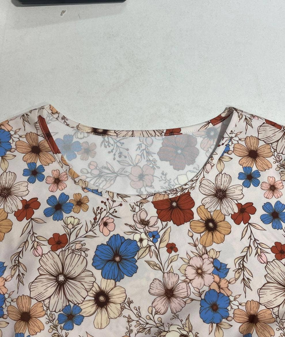 Floral babydoll dress