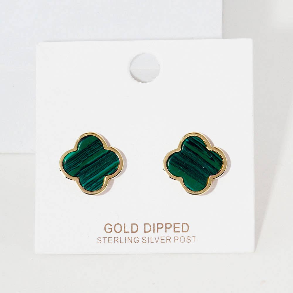 Mother of Pearl Stud Earrings