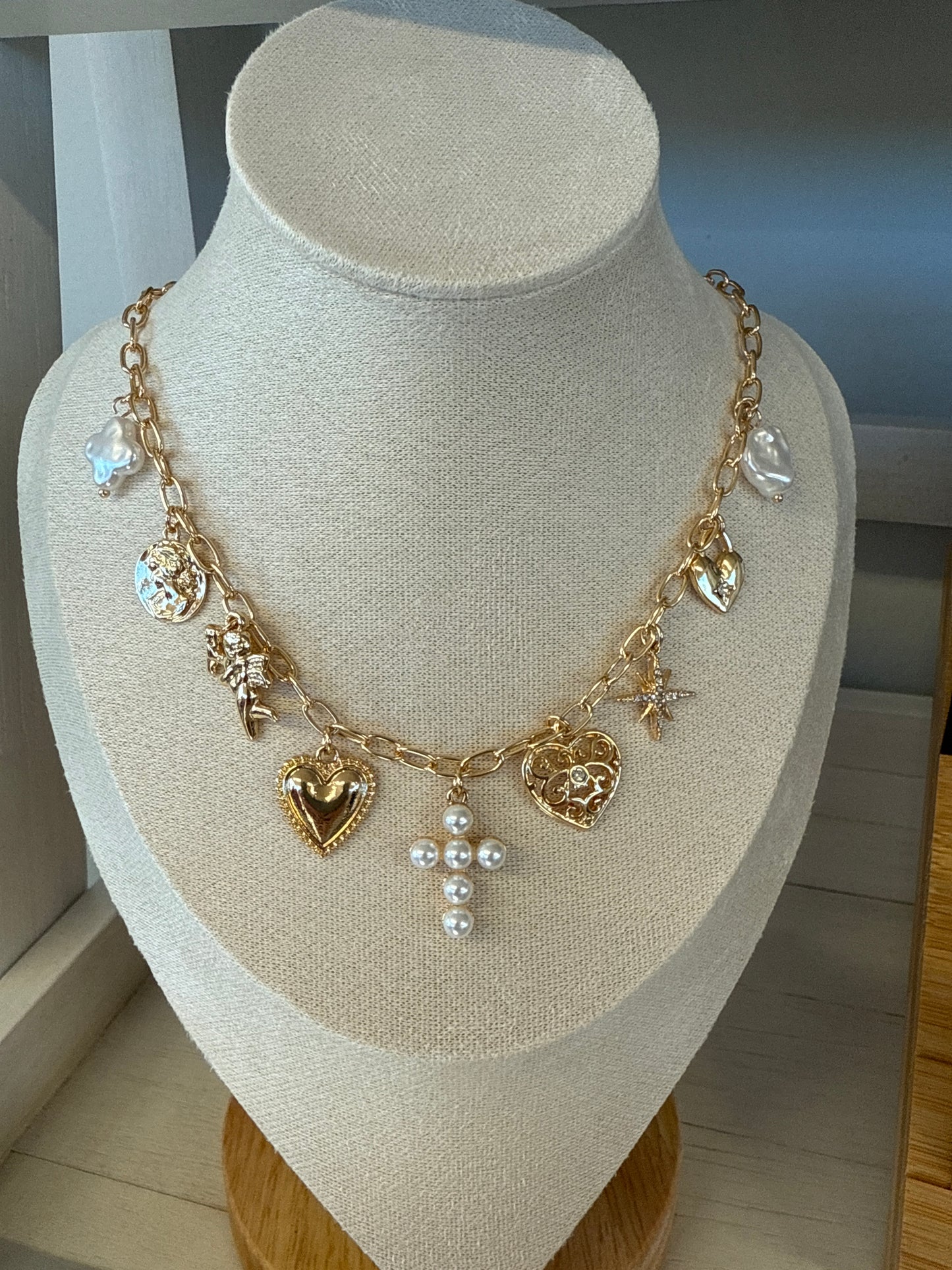 Gracefully Yours Charm Necklace