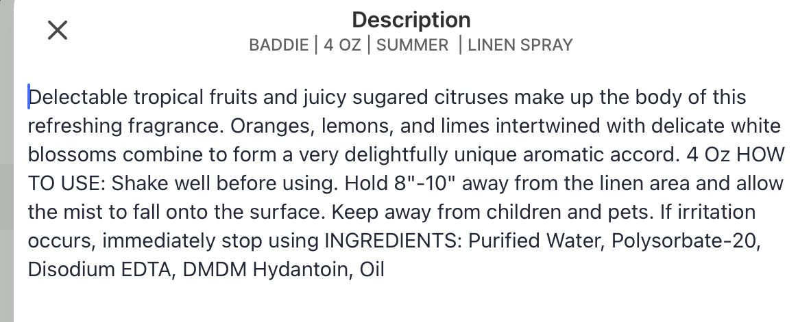 LINEN SPRAY | EVERYDAY