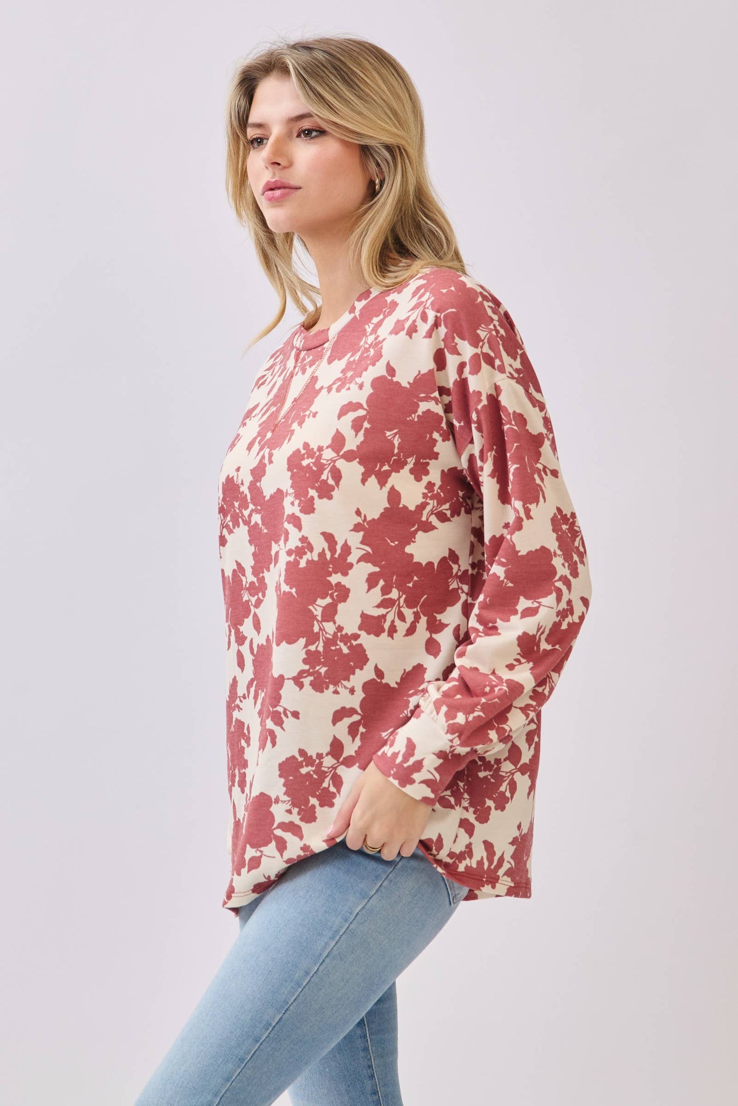 Floral Pullover