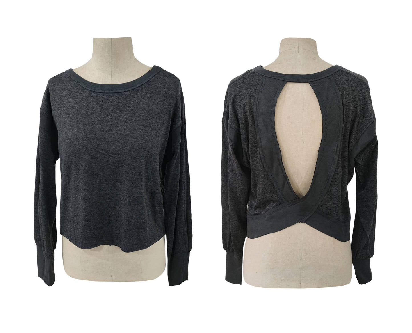 Open Back Long Sleeve