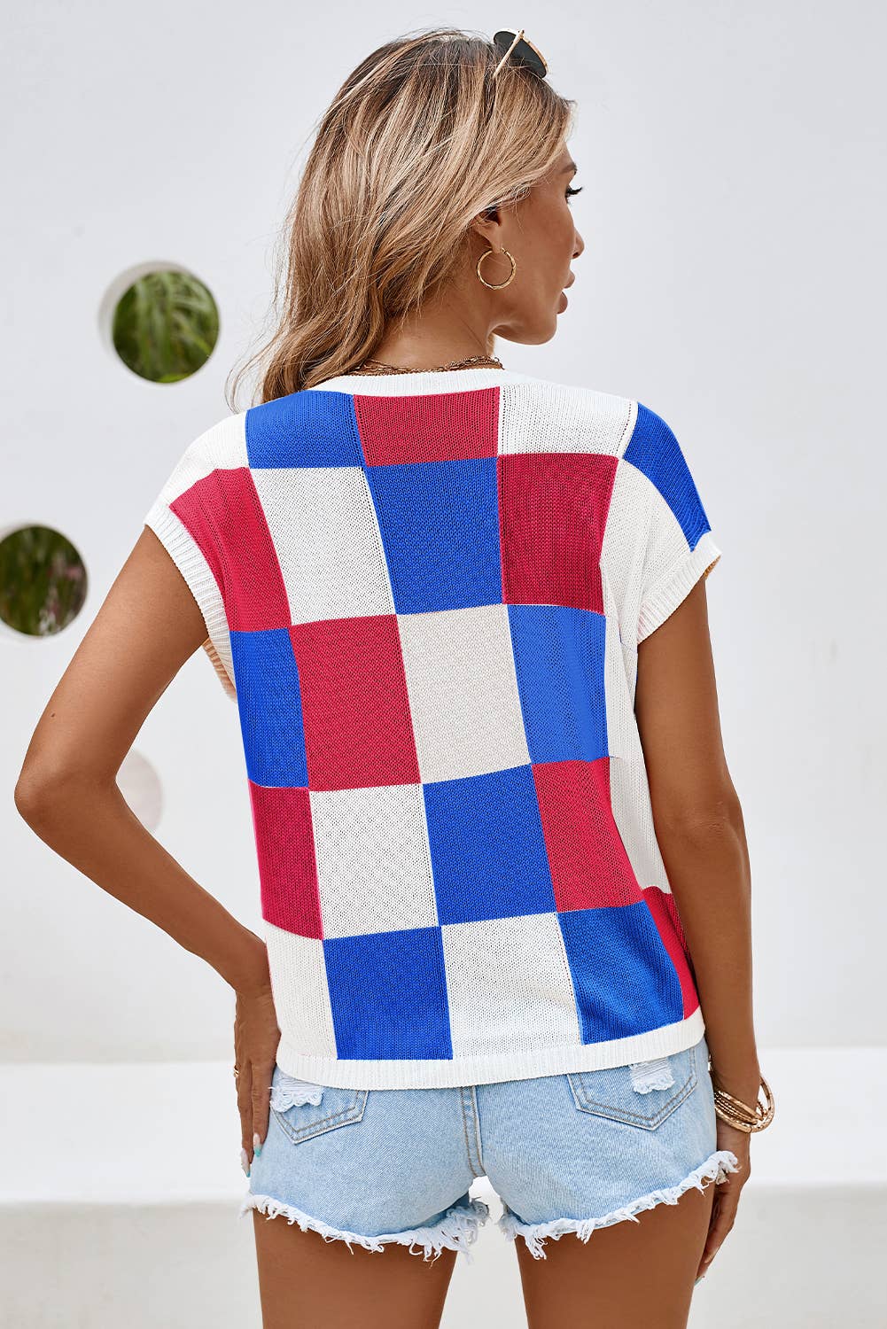 Color Block Sweater