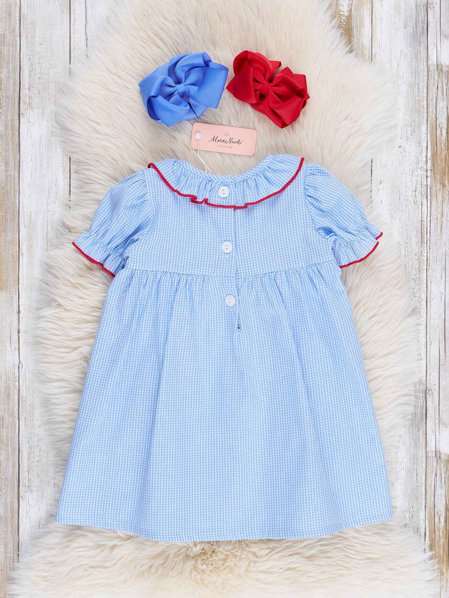 Baseball Bows Dress