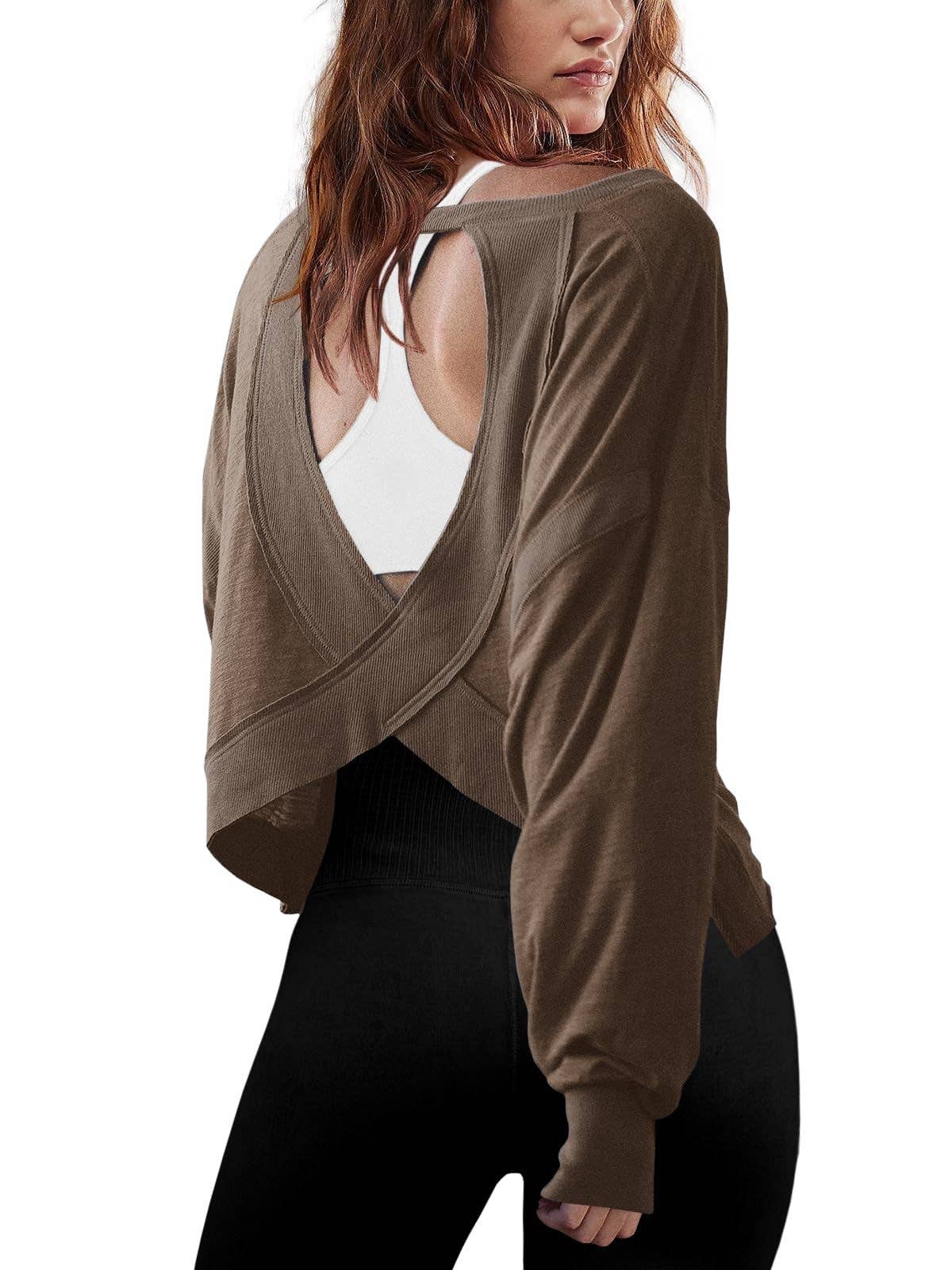 Open Back Long Sleeve