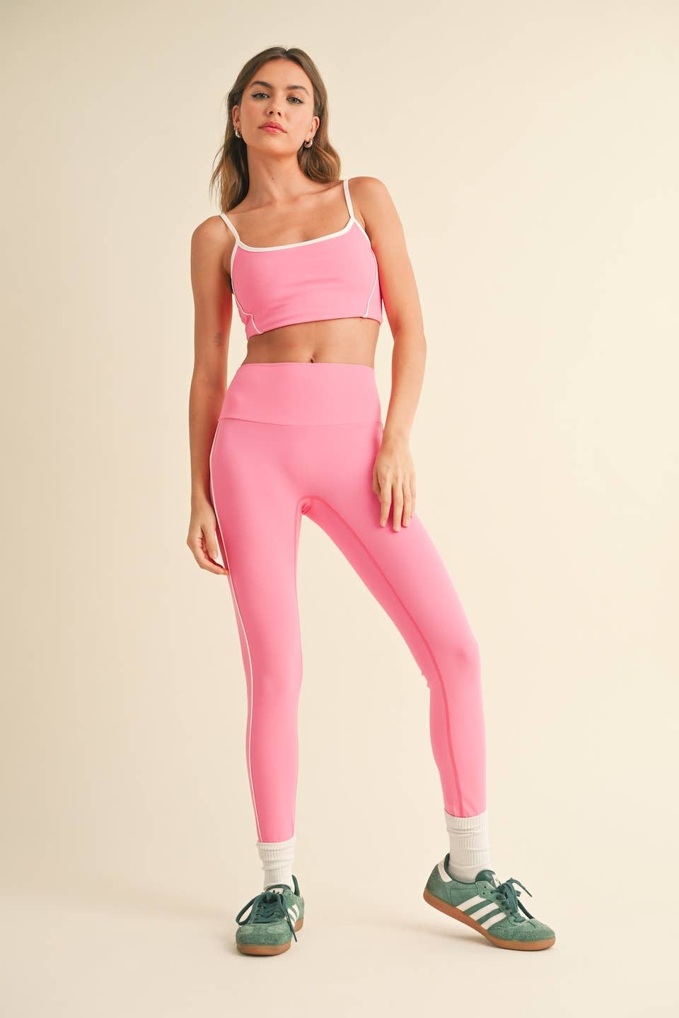 Crop Tank and Leggings Set