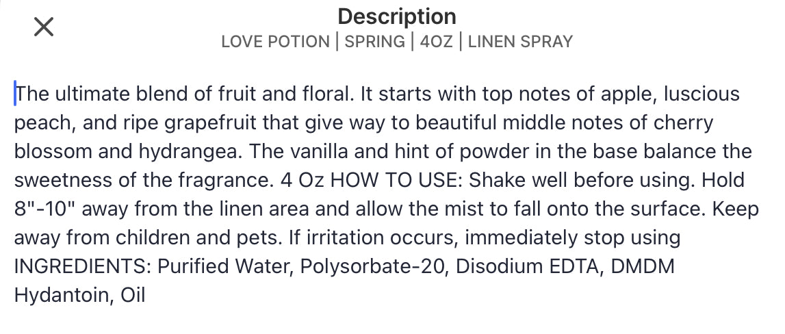 LINEN SPRAY | EVERYDAY