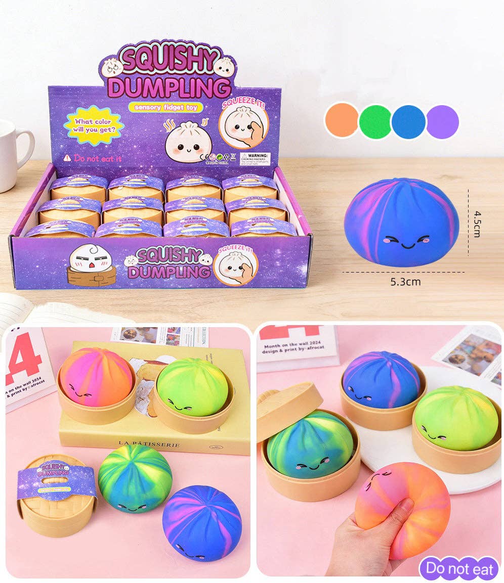 Squishy Dumpling-Tie Dye