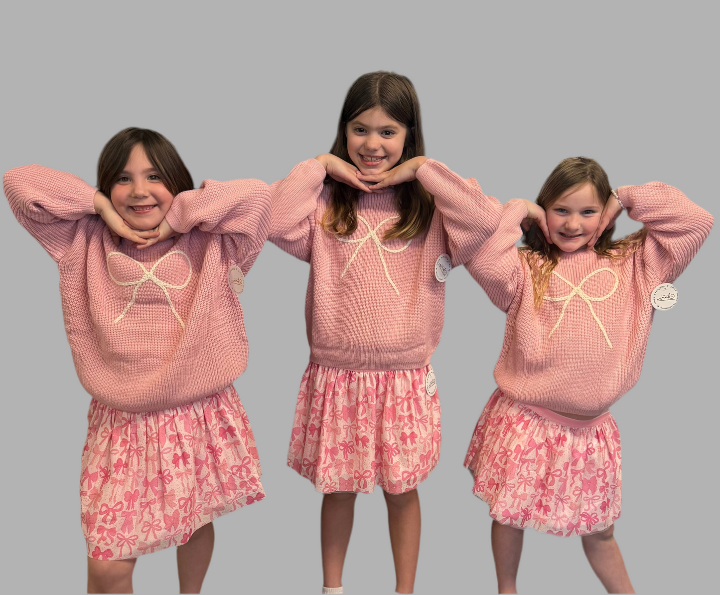 Coquette Bow Tutu - Kids Dress Up Skirt - Bows
