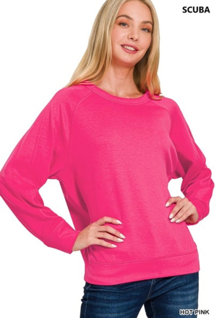 SOFT SCUBA CREWNECK SWEATSHIRT