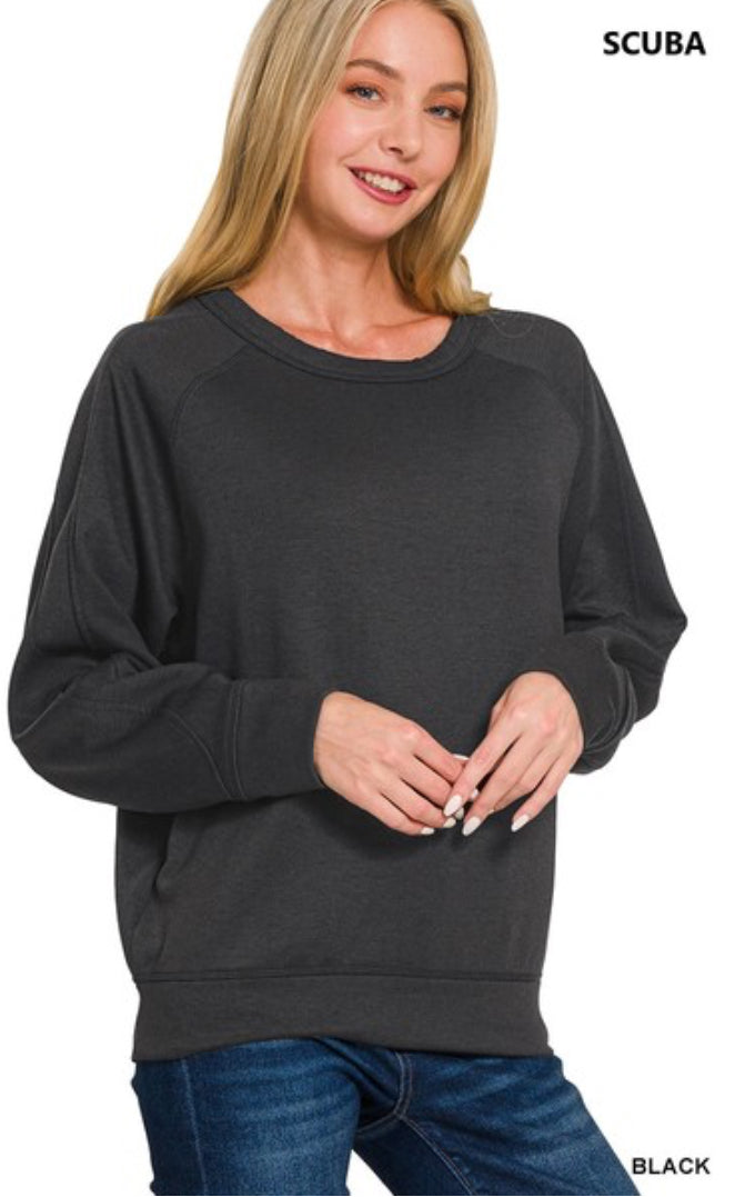 SOFT SCUBA CREWNECK SWEATSHIRT