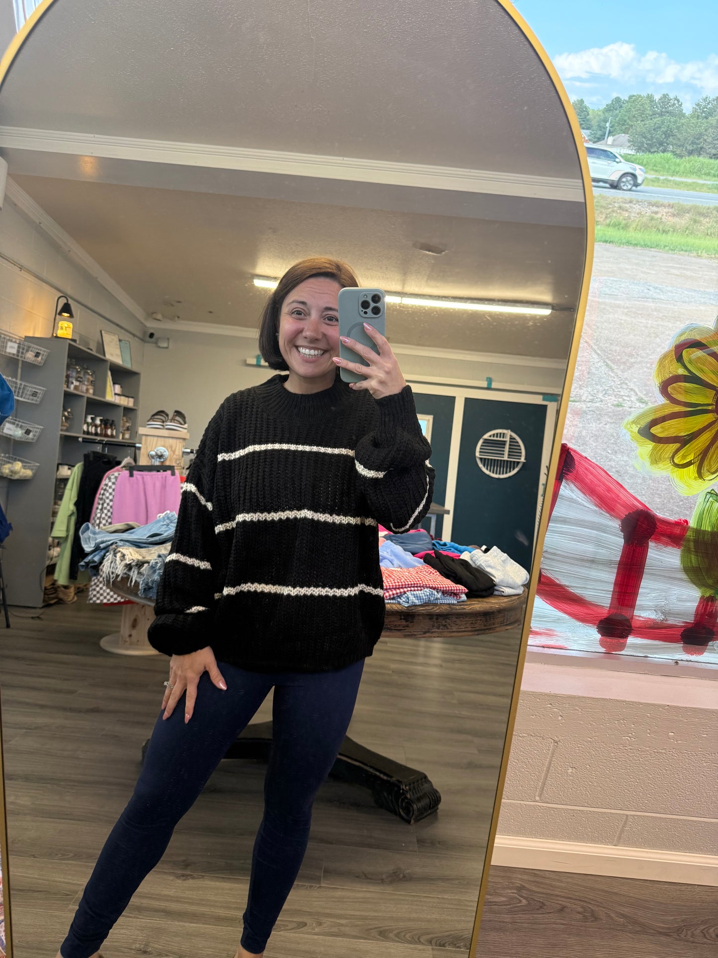 Oversize Striped Sweater